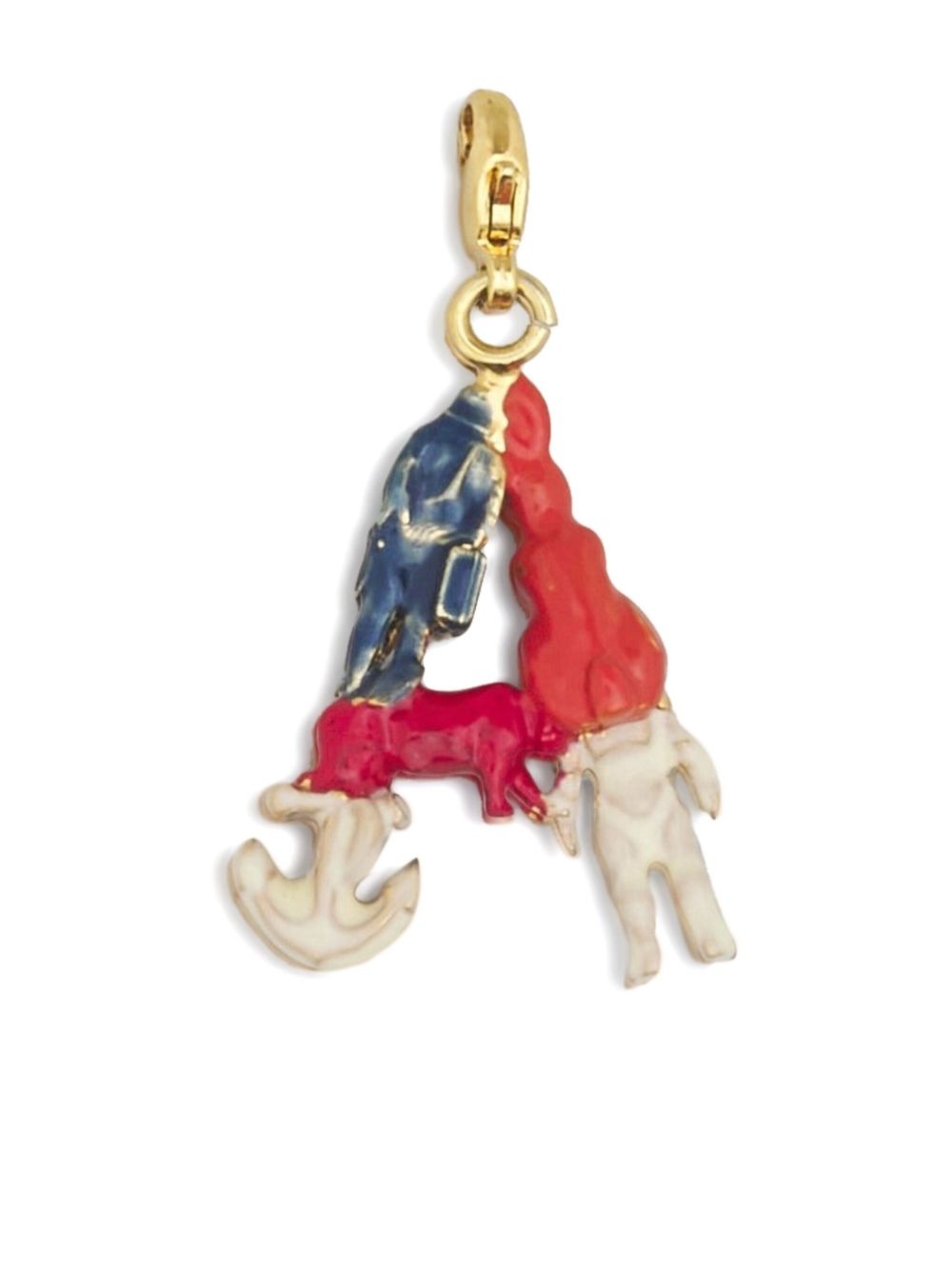 Alphabet "A" charm necklace - 2