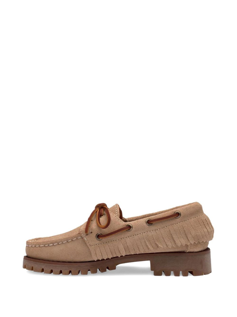SEBAGO fringed tie loafers outlook
