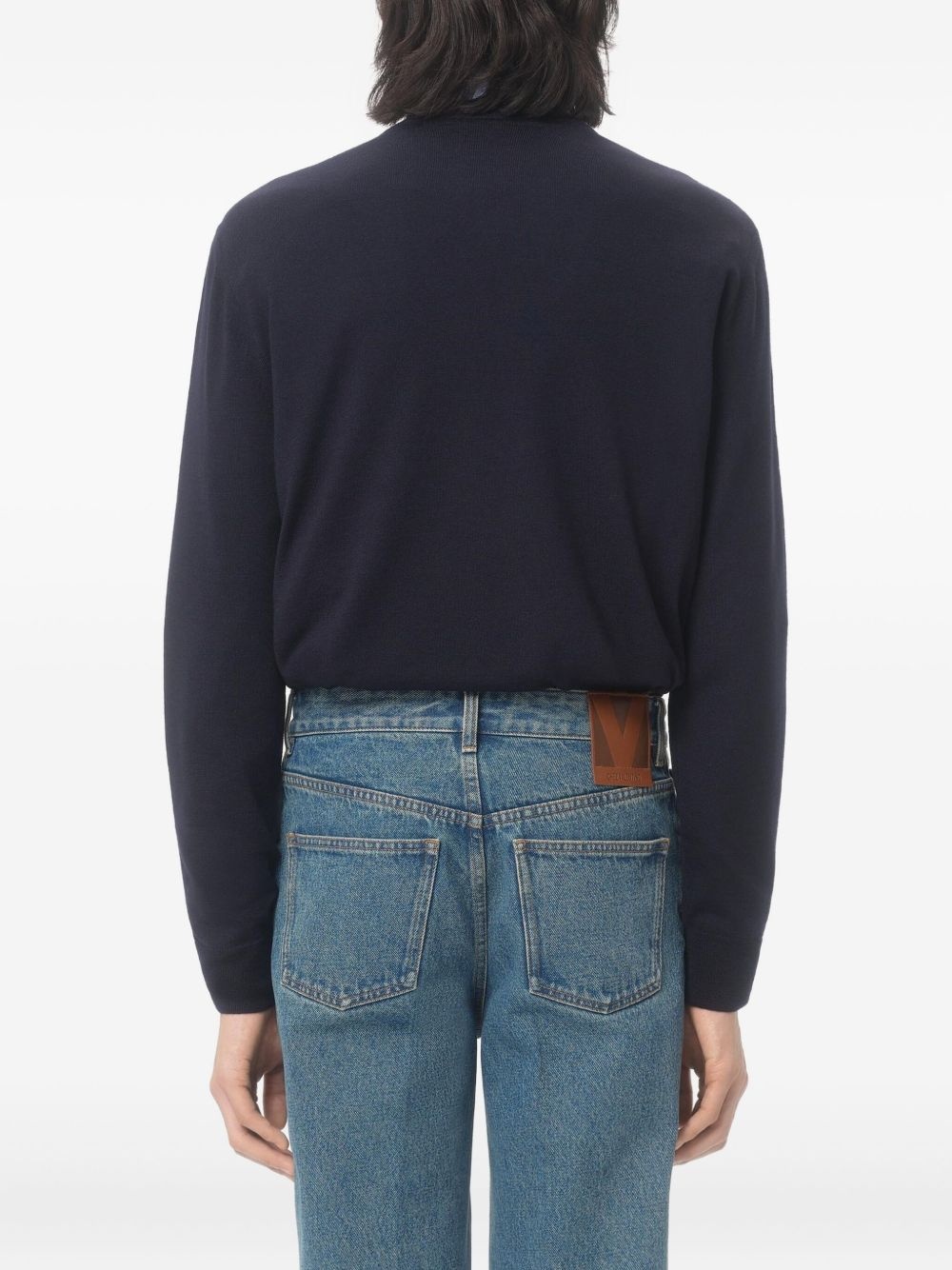 logo-embroidered sweater - 4