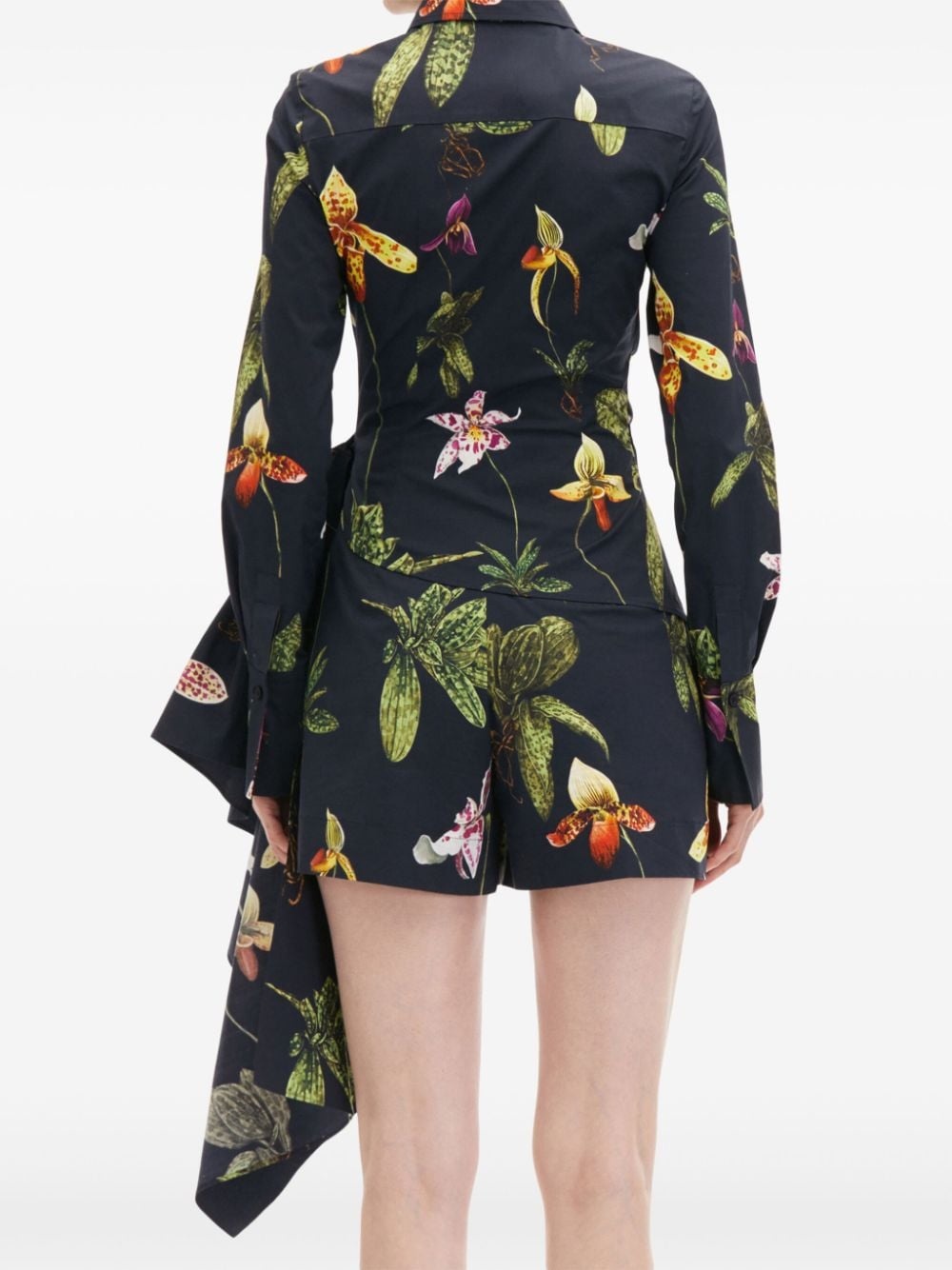 Orchid poplin blouse - 5