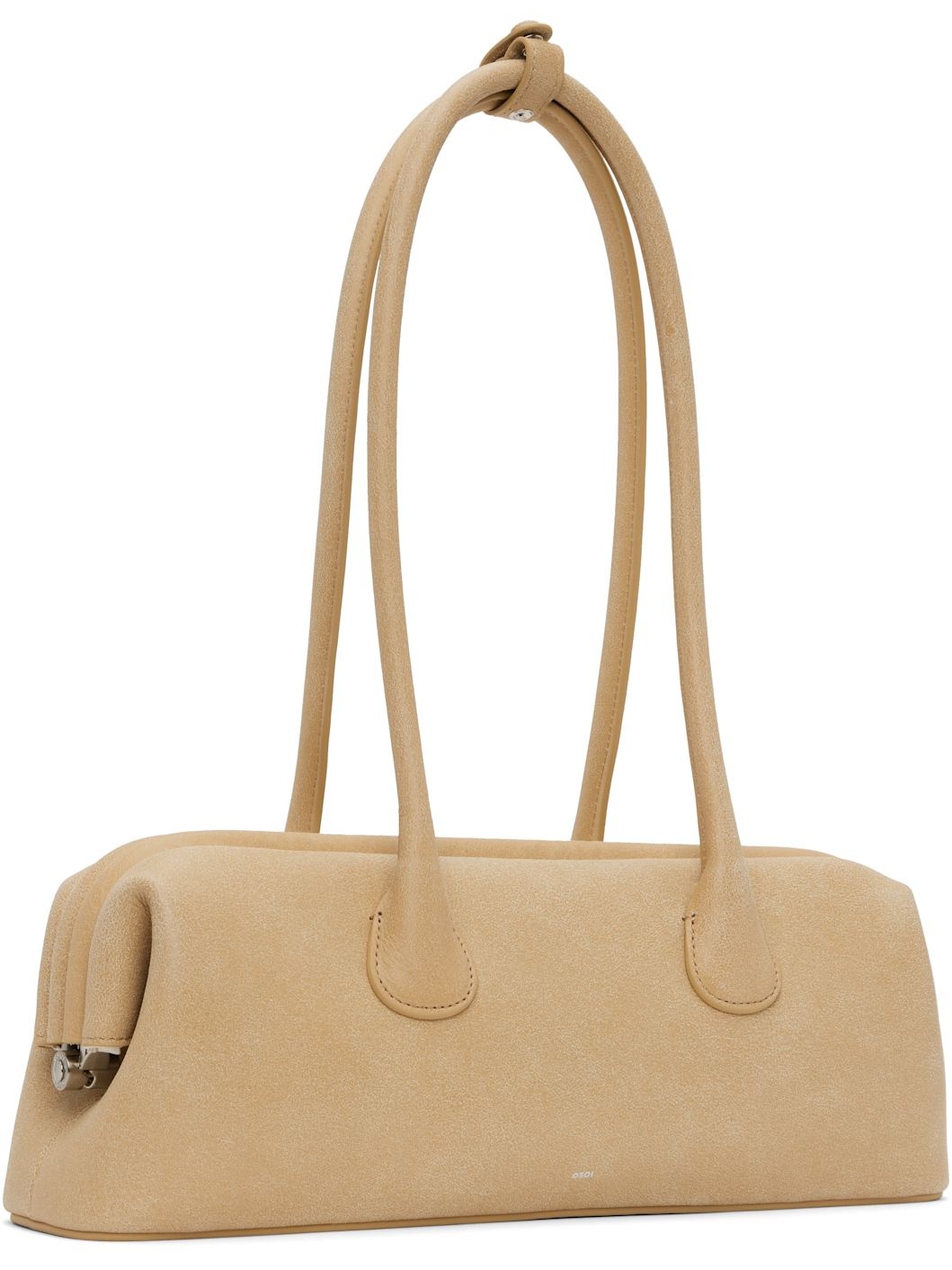 Tan Boat Wide Bag - 3