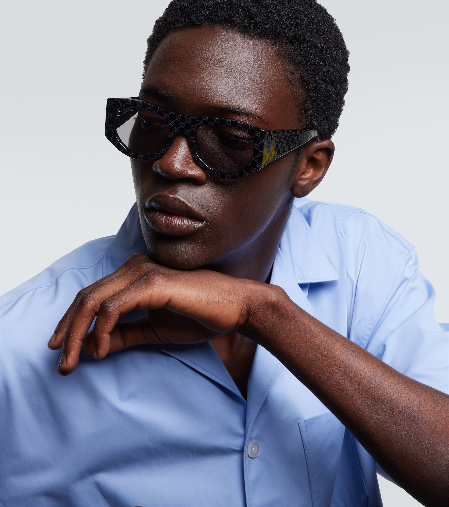 GG oval sunglasses - 2
