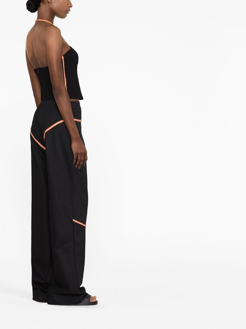 Rodeo seam-detail straight-leg jeans 4