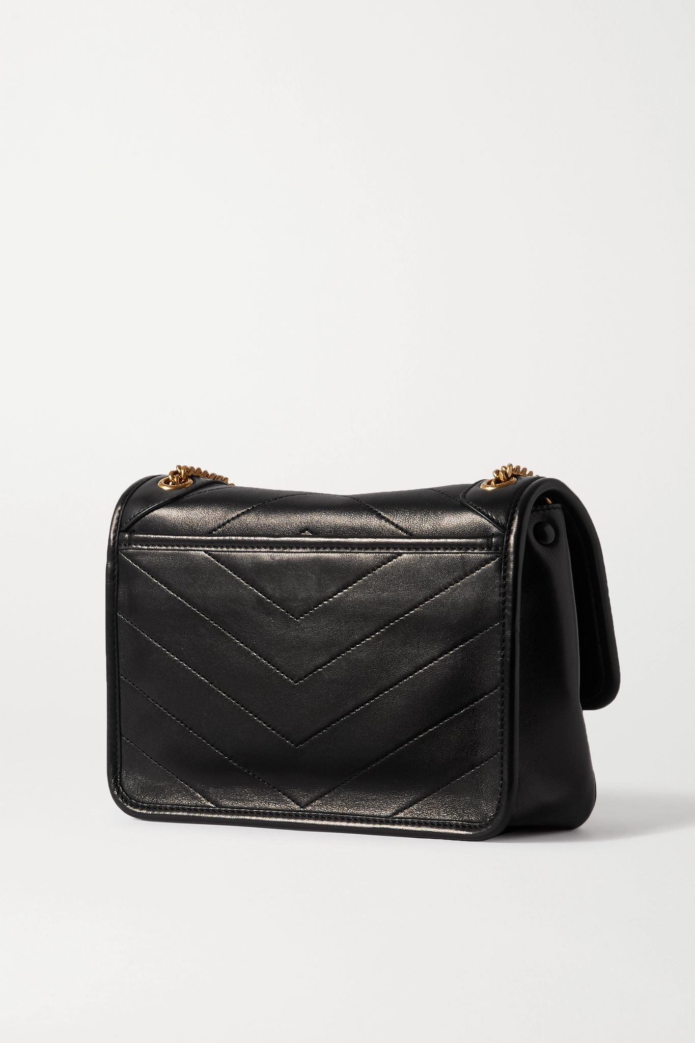 Niki mini quilted leather shoulder bag - 3