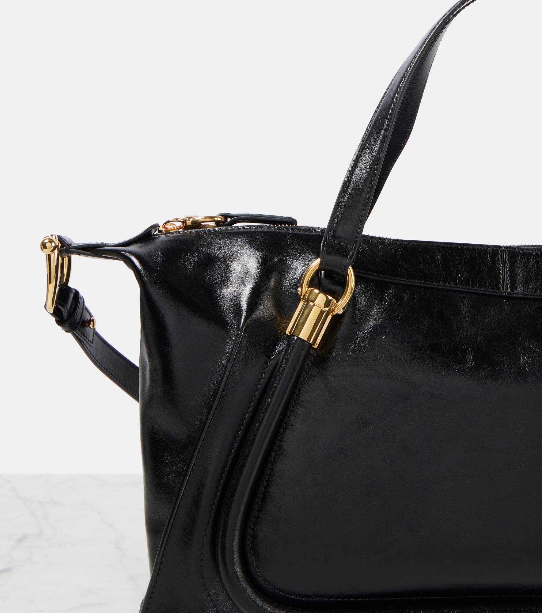 Paraty 24 Medium leather shoulder bag - 6