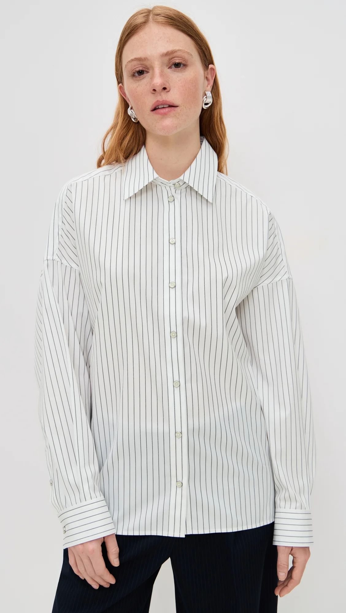 Placket Cinch Shirt - 1