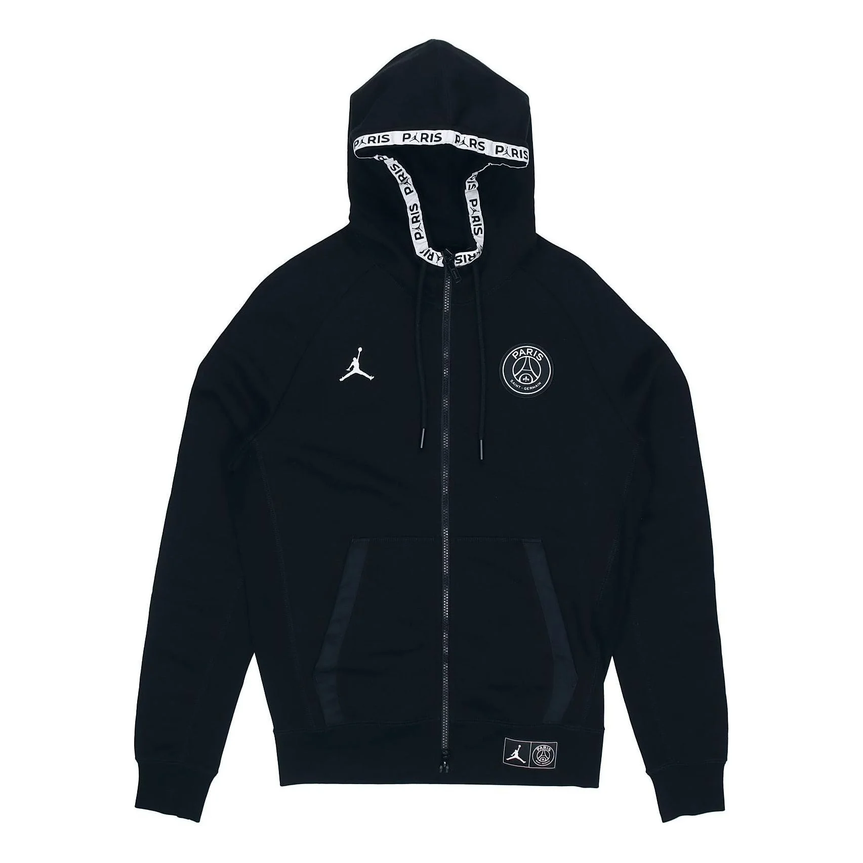 Air Jordan Cat Paris Saint-Germain Full-length zipper Cardigan Fleece BQ8347-010 - 1