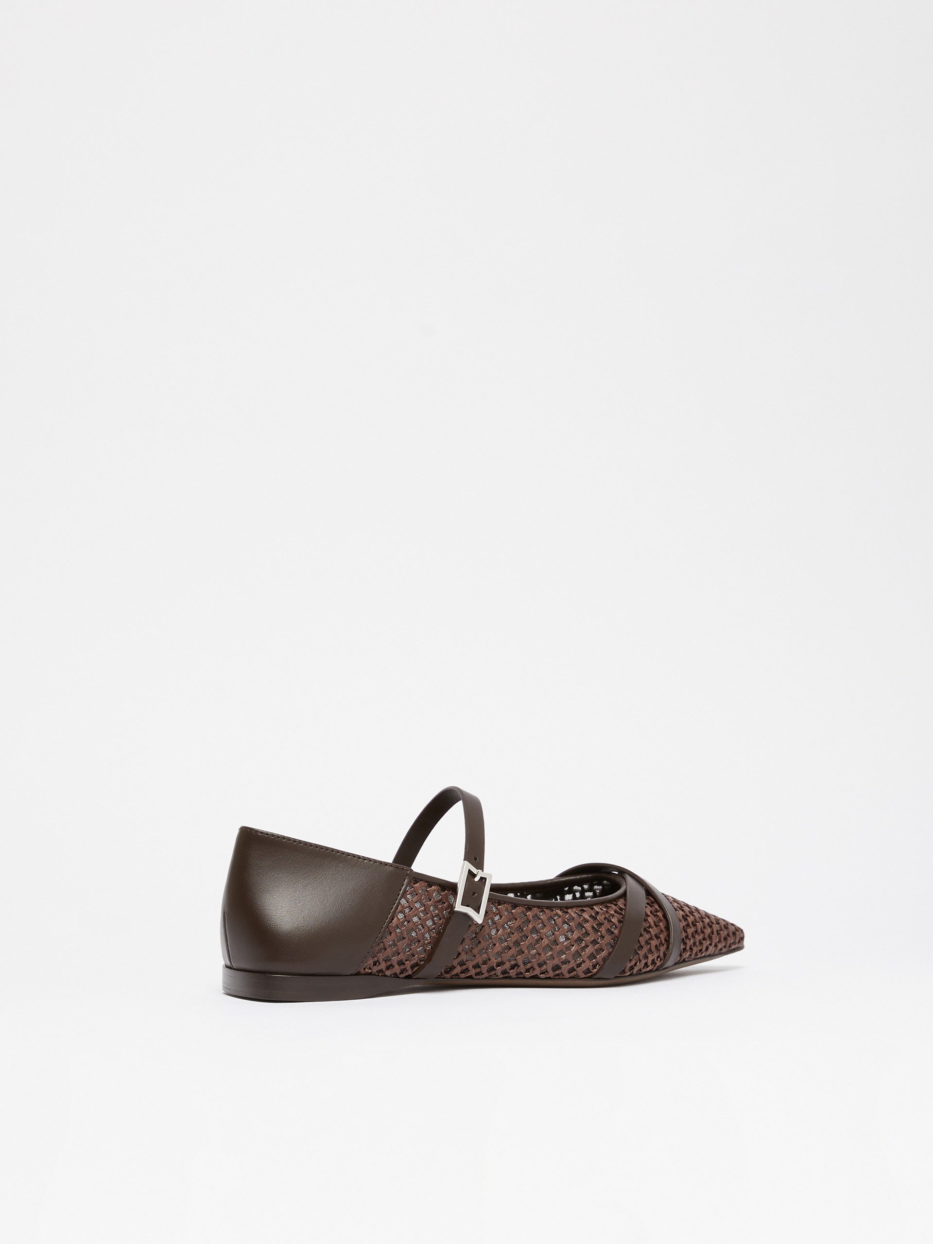 WOVENFLAT Crochet-fabric ballerinas - 3