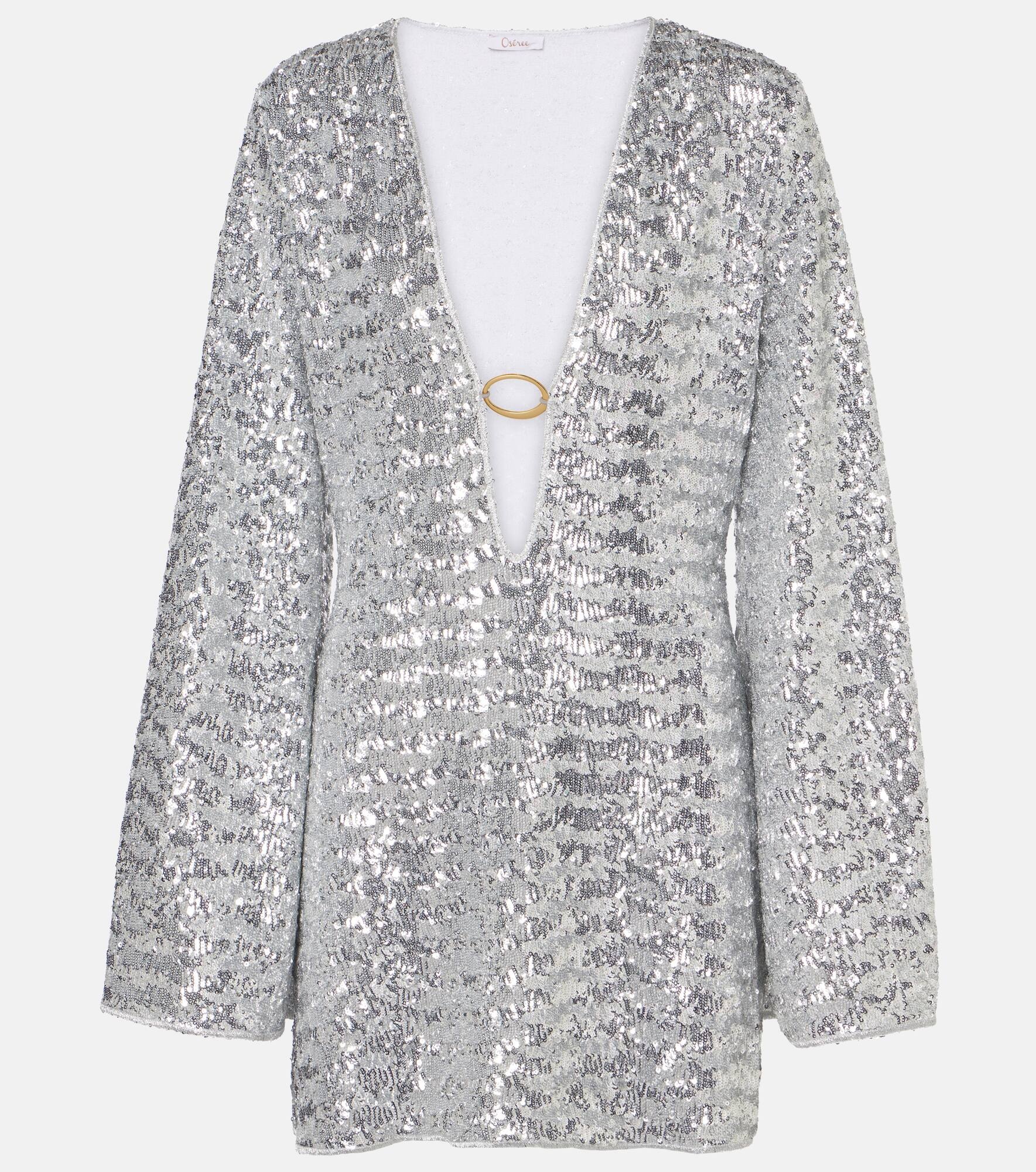 Lumière O sequined beach cover-up - 1