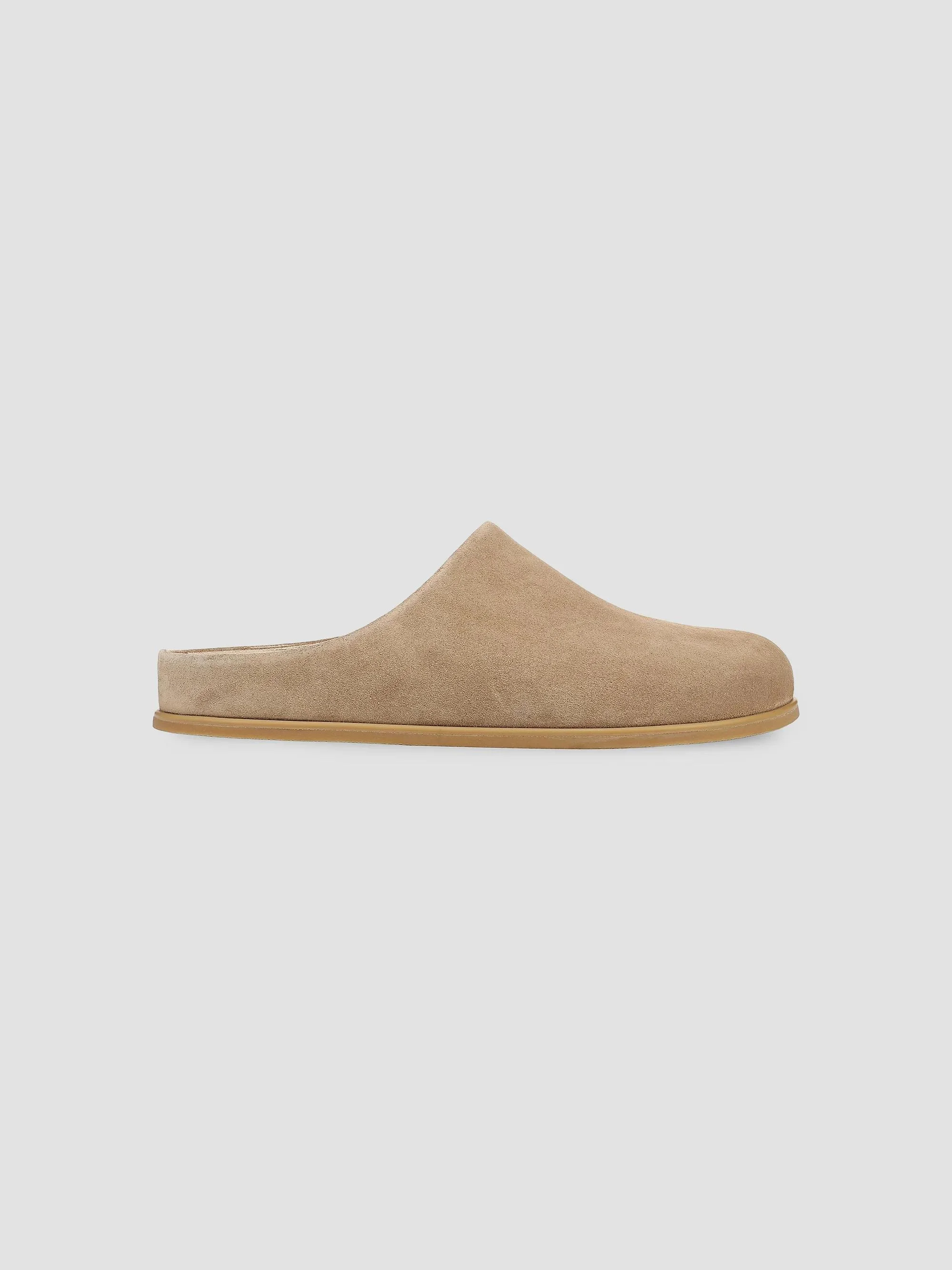 Men's Leo Suede Mules - New Camel - 1