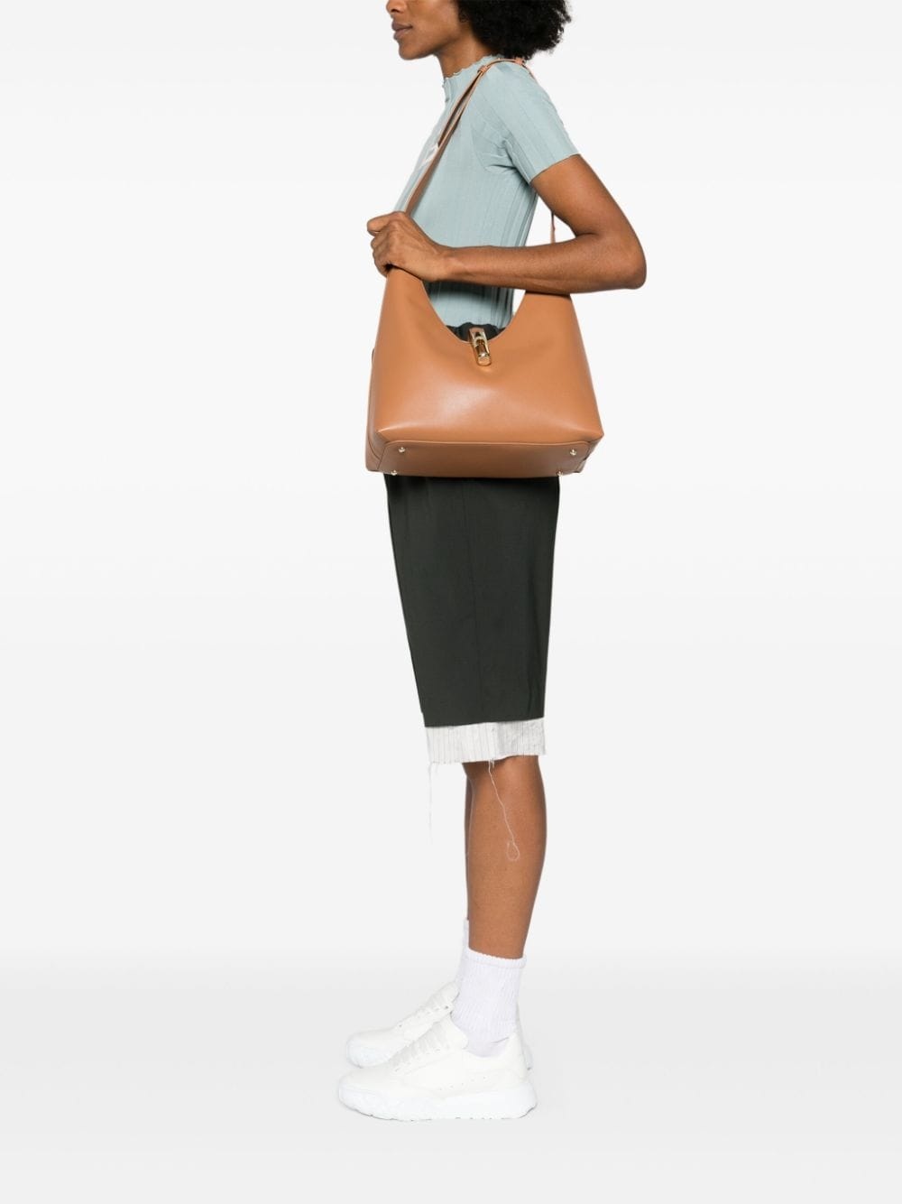logo-plaque tote bag - 2