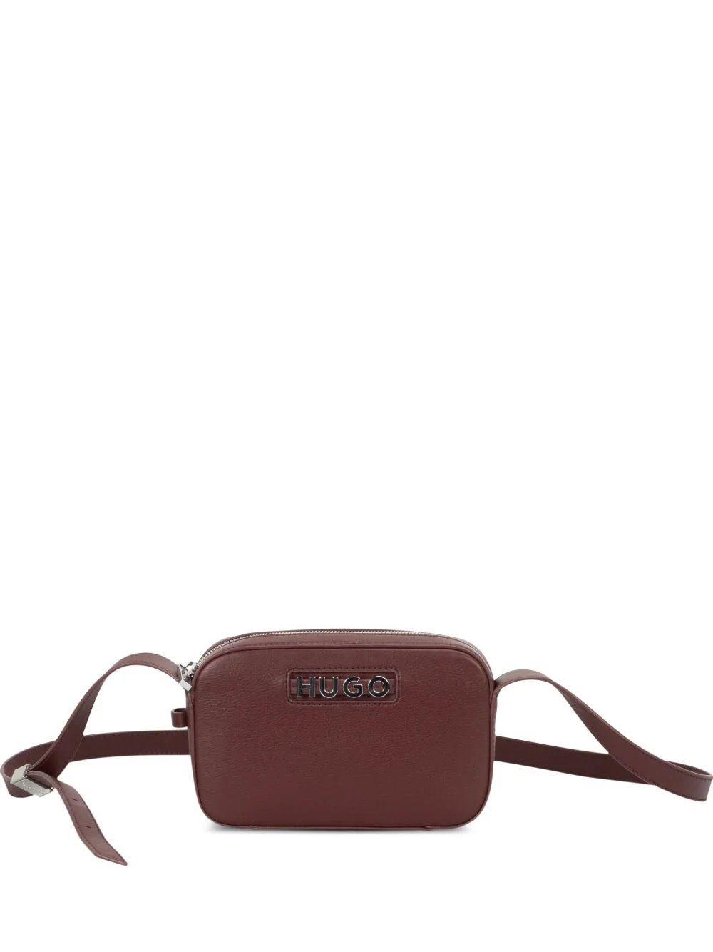 logo-plaque cross body bag - 1