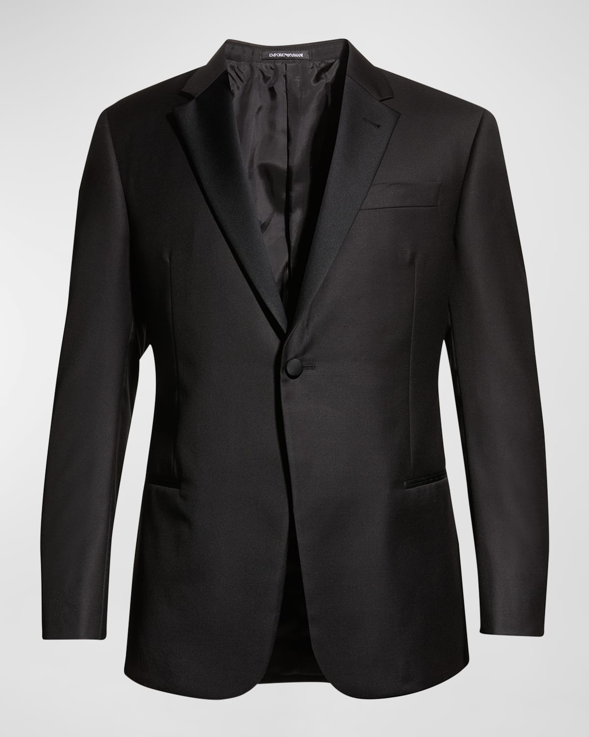 Super 130s Wool Two-Piece Tuxedo - 1