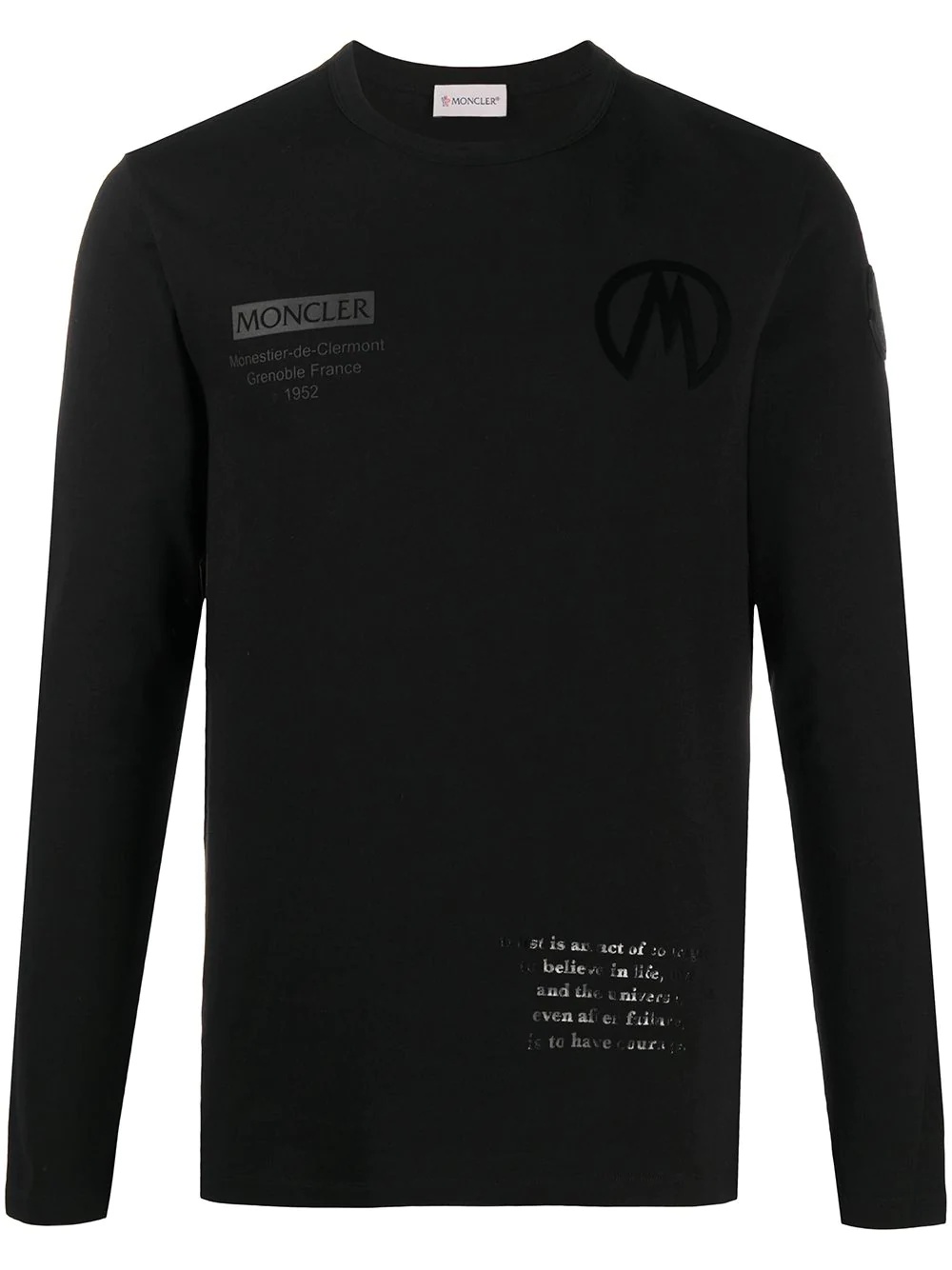 logo-print jumper - 1