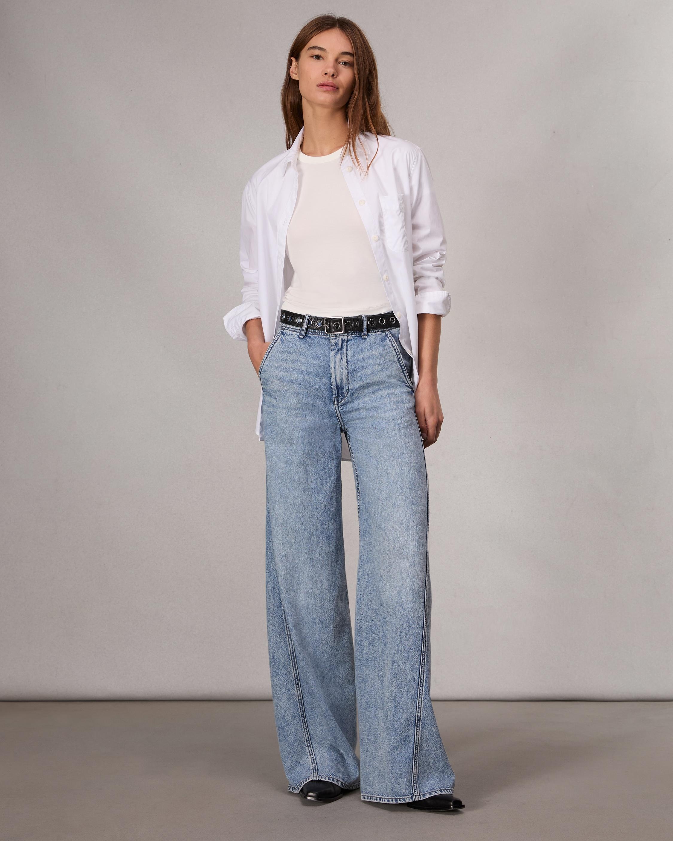 Featherweight Wide-Leg Sofie Jean
Featherweight Denim - 2