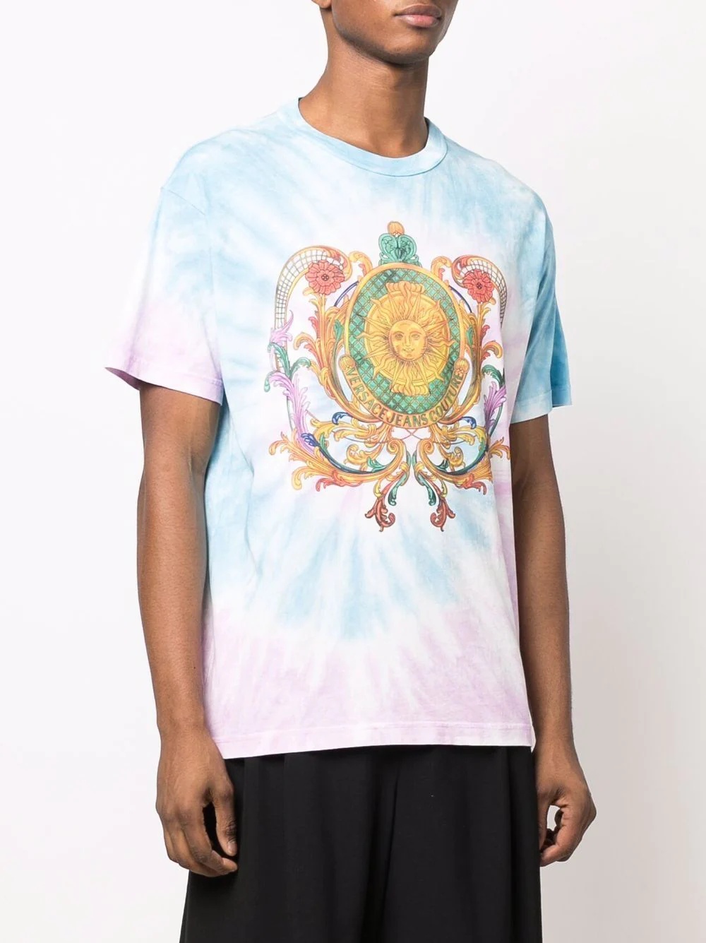 tie-dye print T-shirt - 3