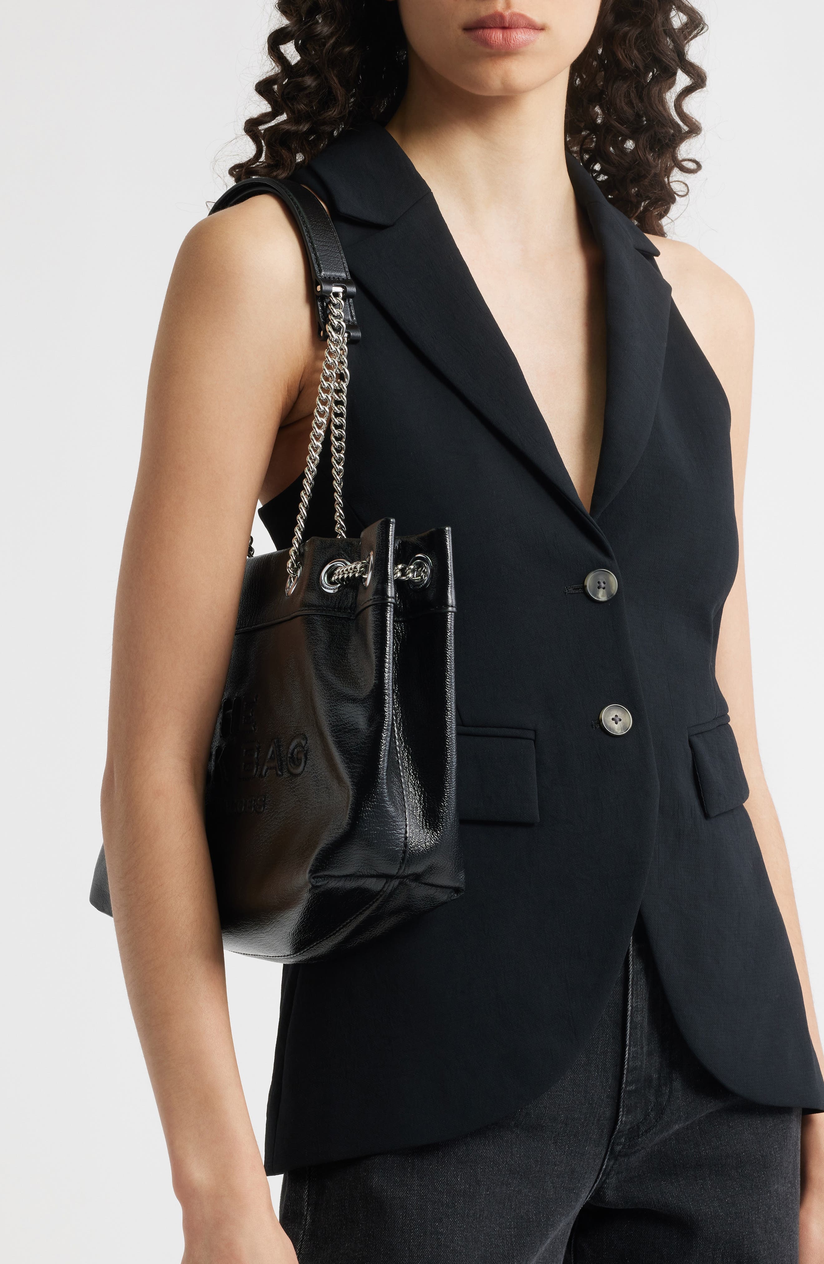 Marc Jacobs The Chain Sack Bag in Black at Nordstrom - 2