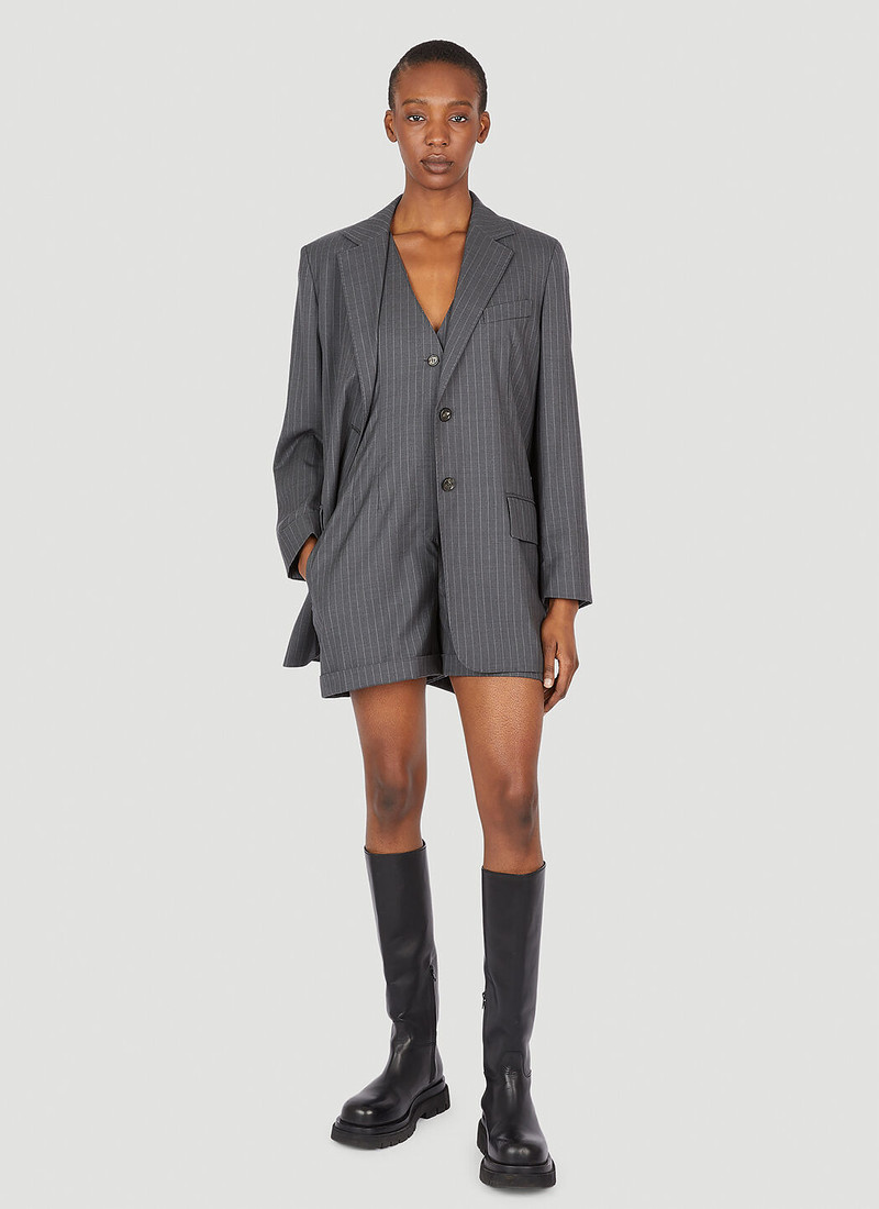 Max Mara Pinstriped Wool Blazer outlook