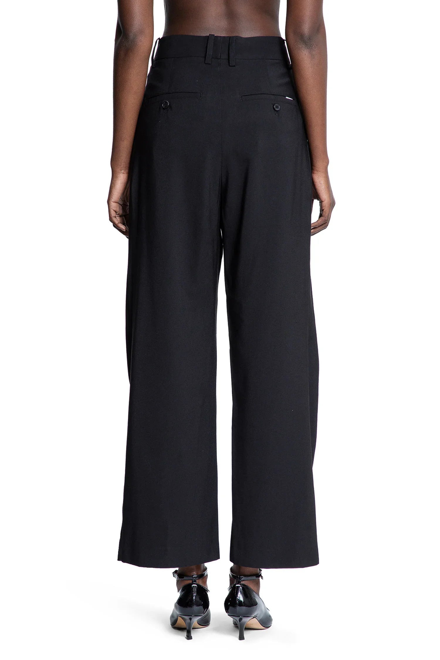 Pleated-Wide-Trousers - 3