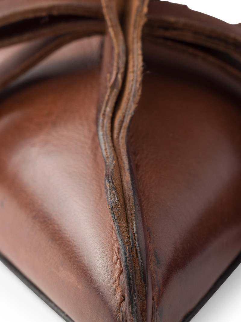 Women's Leather Slingback Pumps - Brown 5