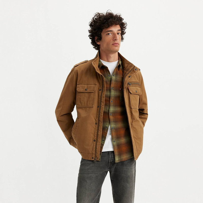 COTTON MILITARY JACKET 1