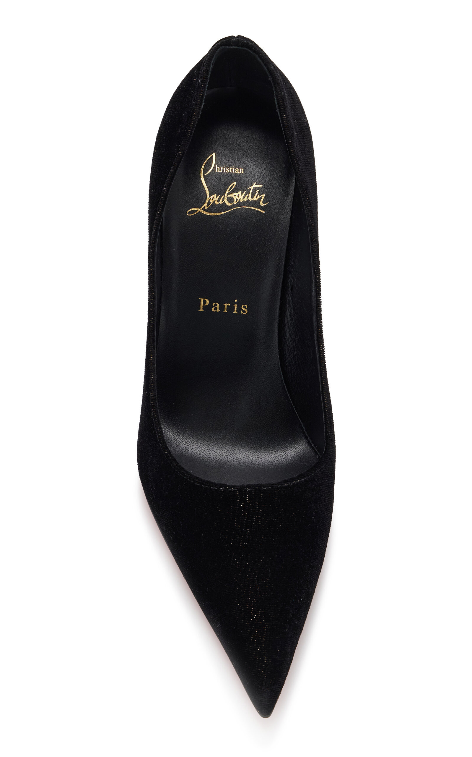 Kate Max 100mm Velour Pumps black - 3