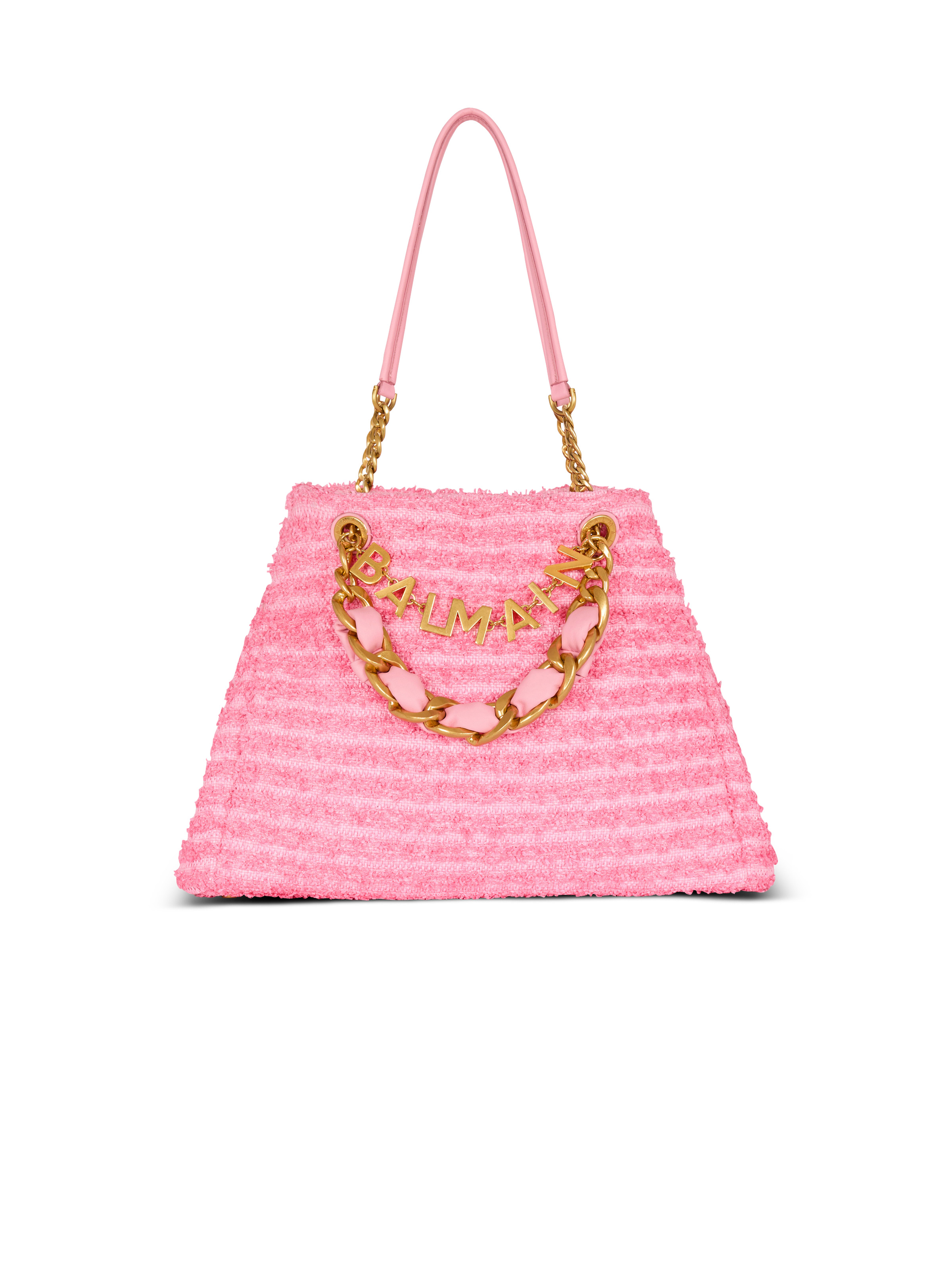 1945 Soft tote in tweed-effect raffia - 5