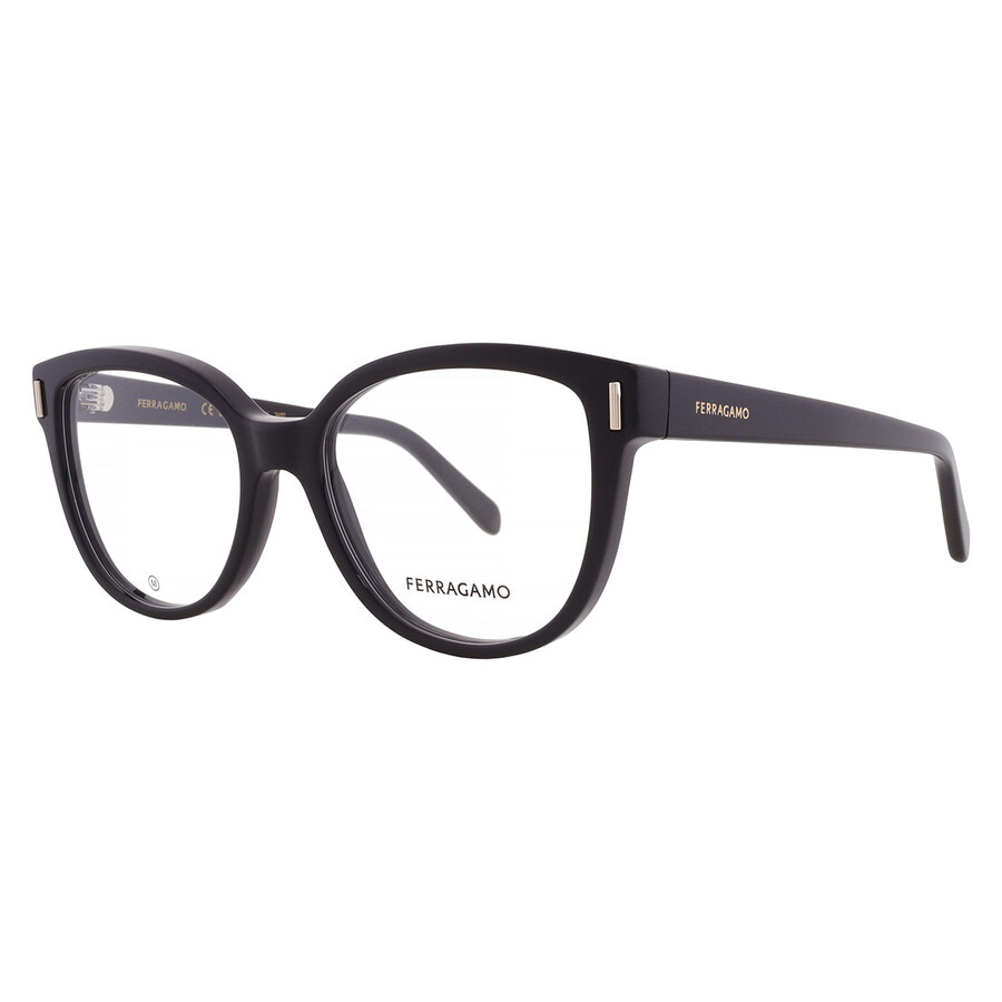 Ferragamo Demo Oval Ladies Eyeglasses SF2994 001 53 - 2