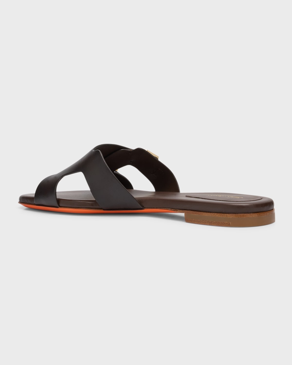 Foresaw Leather Double Monk Slide Sandals - 4