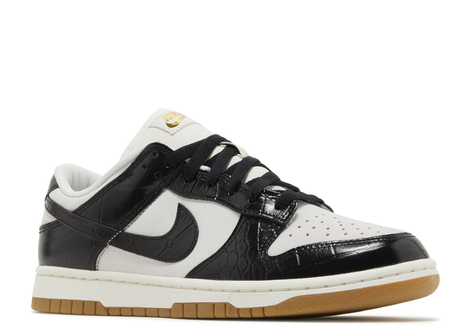 WMNS DUNK LOW LX 'BLACK CROC' - 2