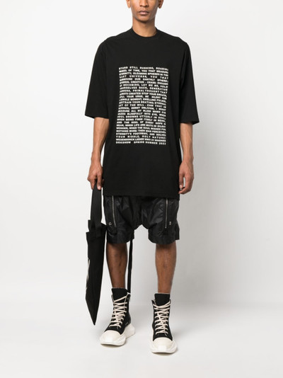 Rick Owens DRKSHDW drawstring drop-crotch shorts outlook