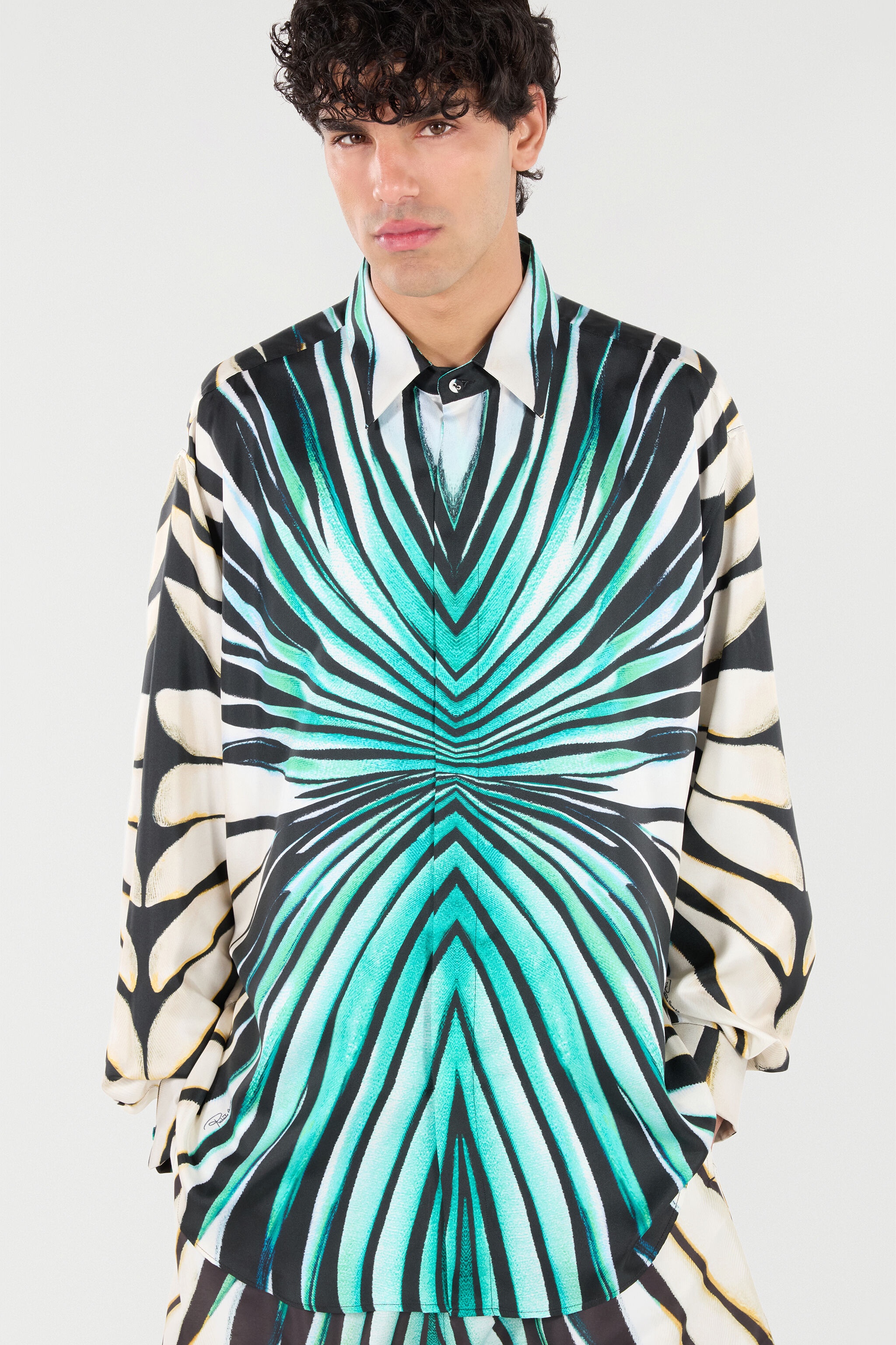 Ray Of Sea Print Shirt - 6