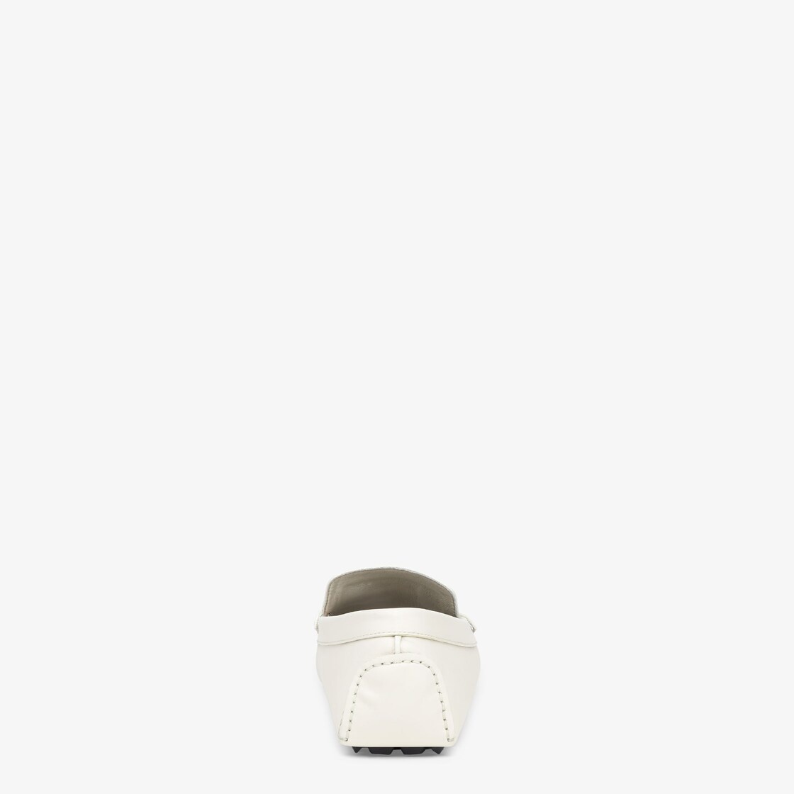 White leather loafers - 3
