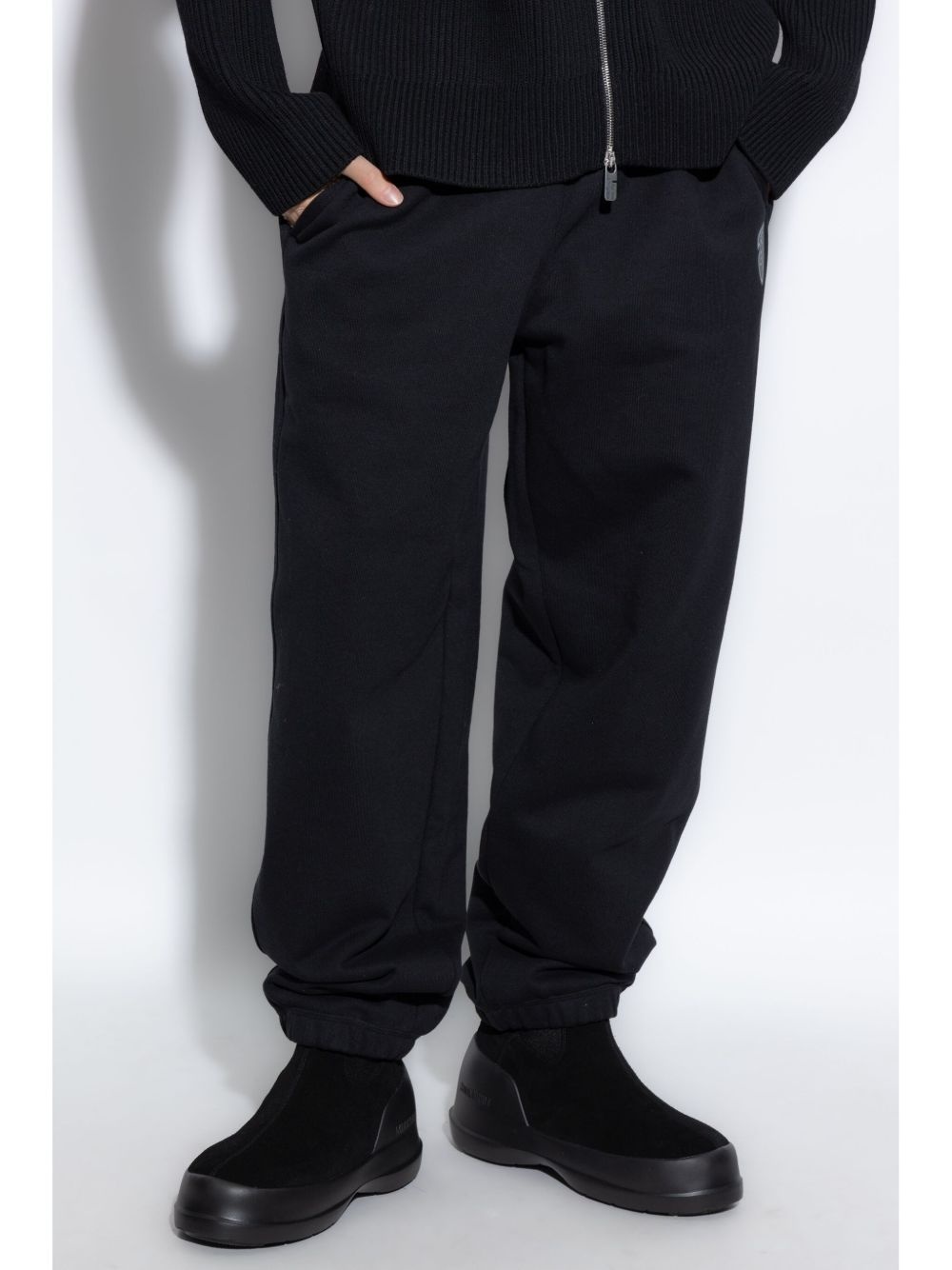 logo printed sweatpants - 3