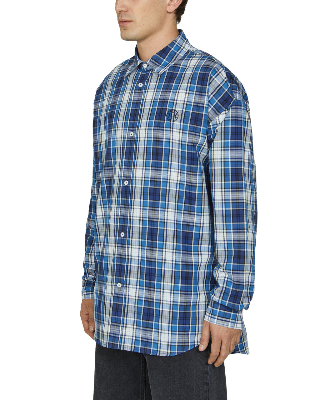 MONOGRAM PLAID L/S SHIRT - 3