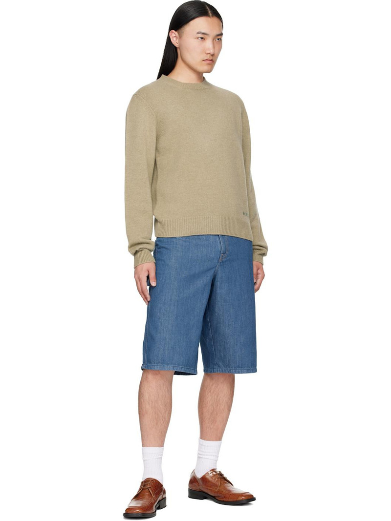 A.P.C. Beige Edmond Sweater outlook