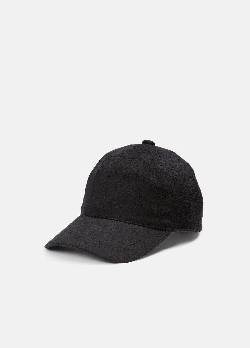 Cashmere Baseball Cap 1