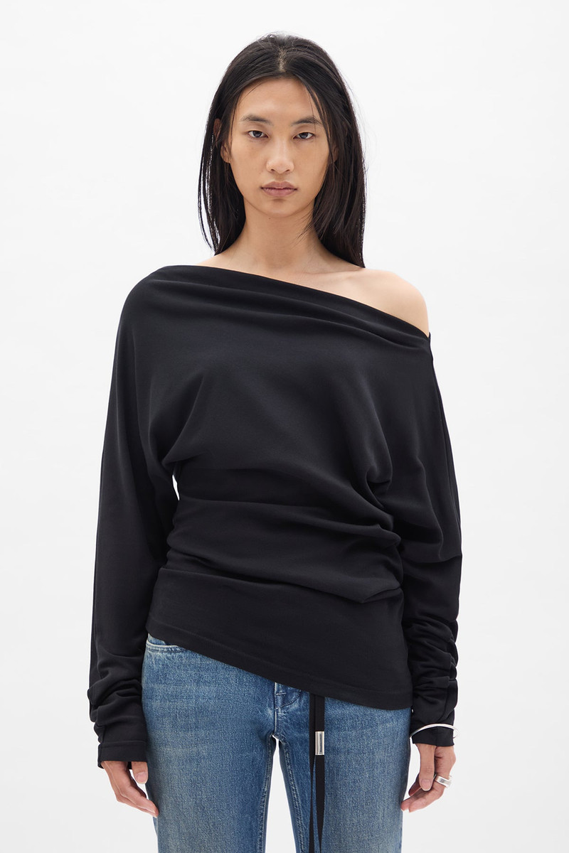 Roos Bias Cut Drop Shoulder Top 1
