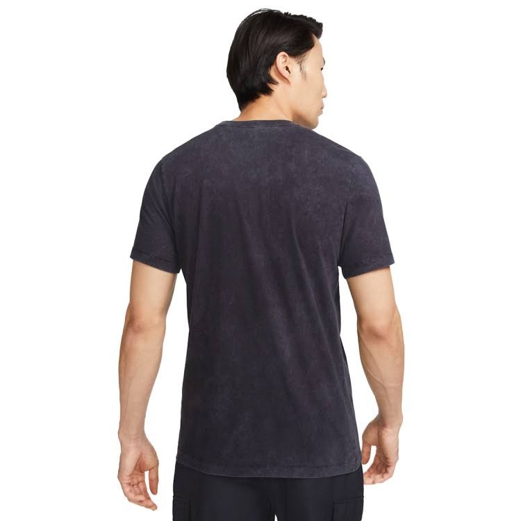 Nike Sportswear Club Washed-Dye T-Shirt 'Black' FD1283-010 - 3