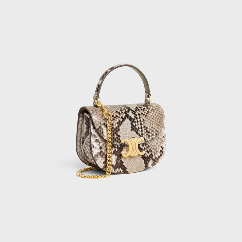 CELINE MINI CHAIN BESACE CLEA in PYTHON outlook