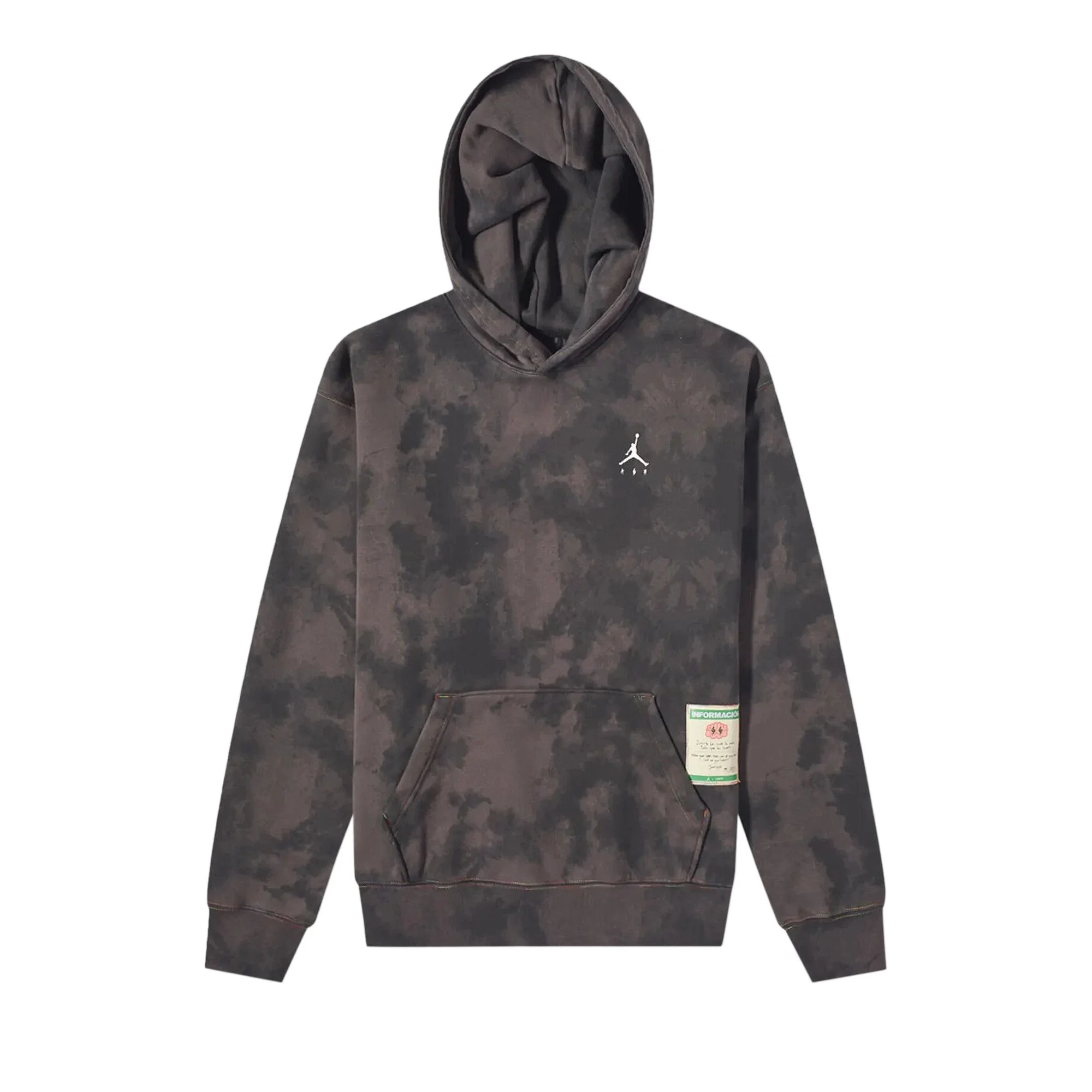 Air Jordan x J Balvin Fleece Hoodie 'Flat Pewter' - 1
