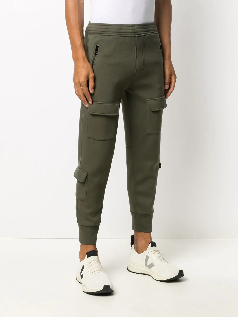 cropped cargo trousers - 3