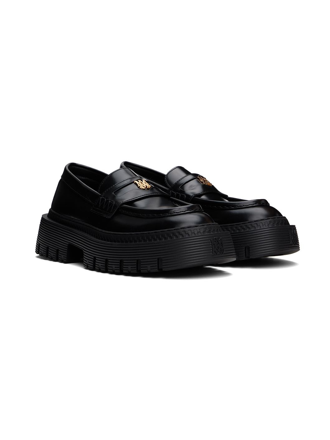 Black Jumbo Loafers - 4
