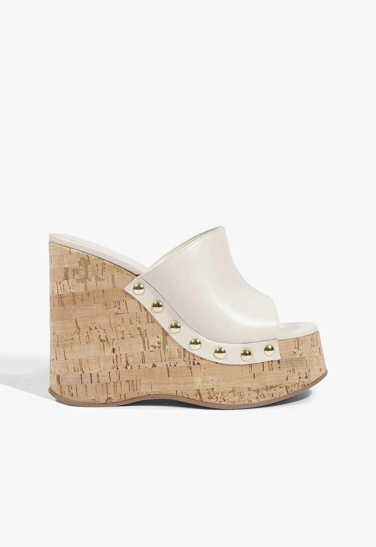 Dalle Studs Leather Sandal - 1