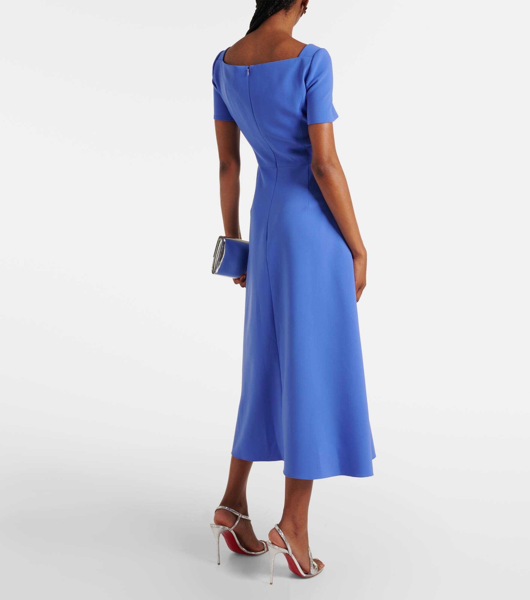 Off-shoulder midi dress - 3