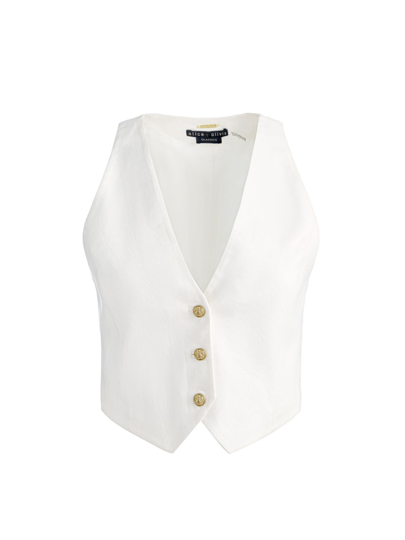 DONNA LINEN VEST 1