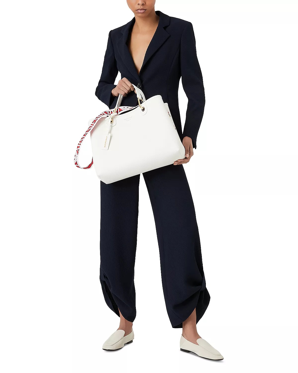 MyEA Medium Black Shopper Tote Bag - 2