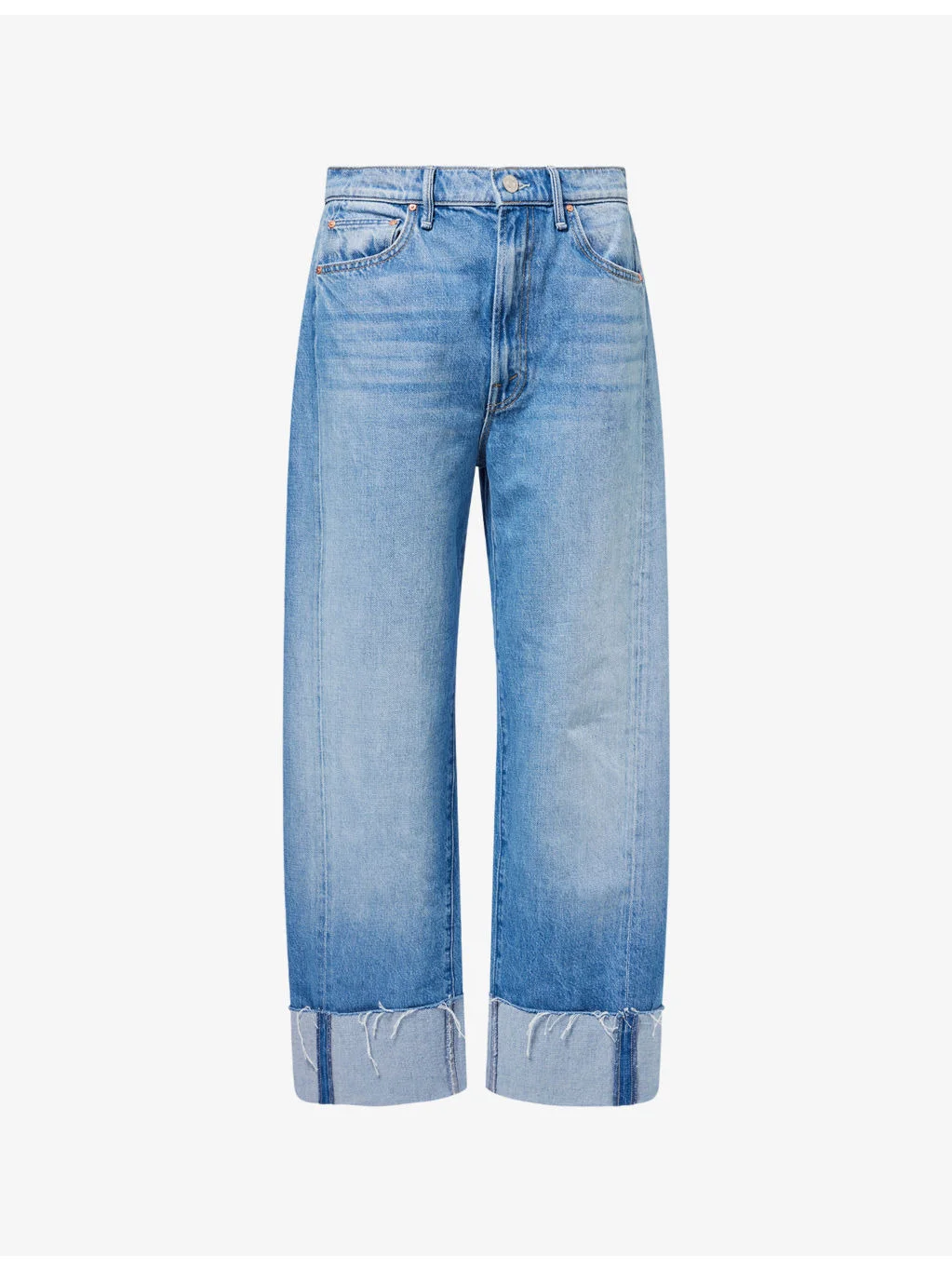 The Halfpipe Ankle Cuff Barrel-Leg Denim Jeans - 1