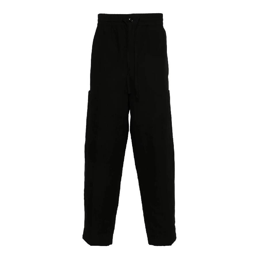 Kenzo Drawstring Logo-Patch Pants - 5