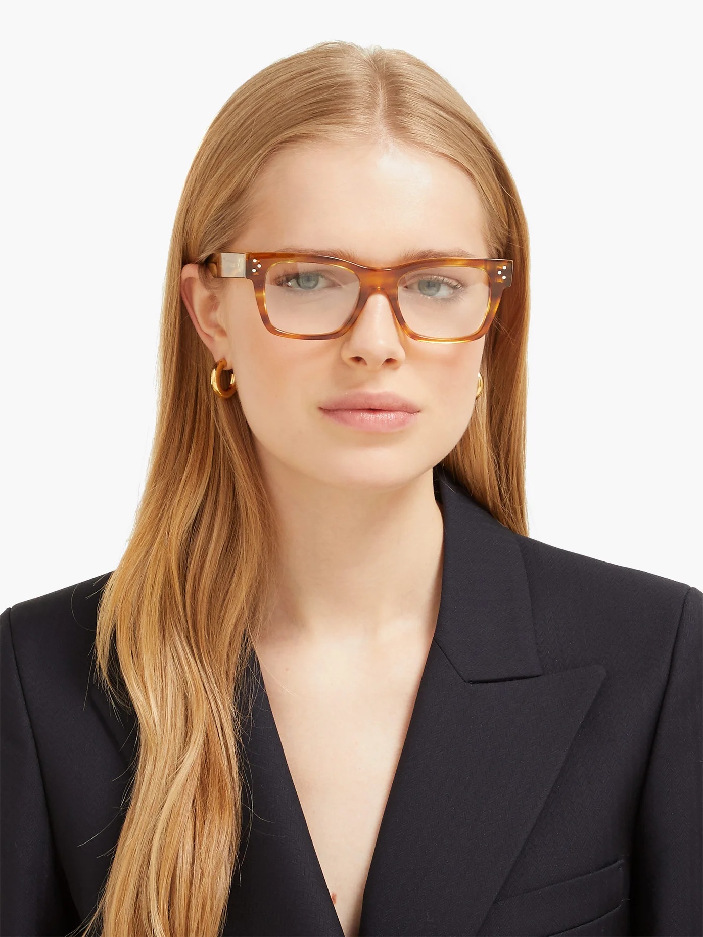 D-frame acetate and metal glasses - 2